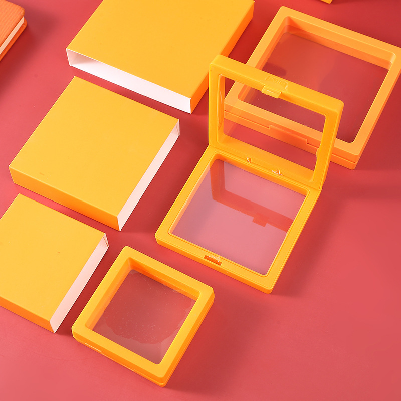 Orange; 7*7*2 paper set (not including suspension box)