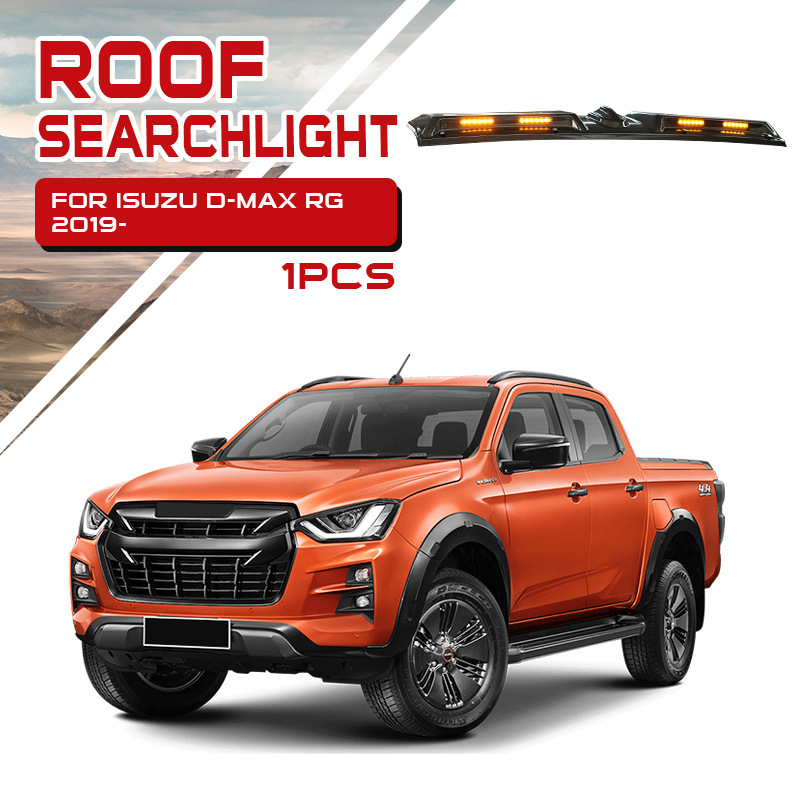 Tenxinrui adecuado para 50 campana D-MAX coche modificación DMAX arena y piedra cubierta Techo Luz exterior Accesorios