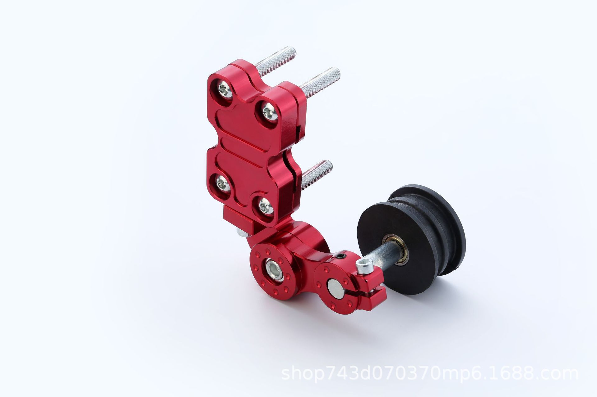 Cross-Border Popular Motorcycle Chain Adjuster, Quick Installation, Wear-Resistant, Rust-Proof, Aluminum Alloy Material Accessories, Chain Adjustment Tool