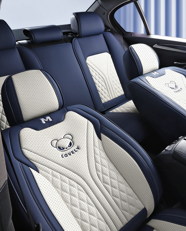 2025 New All-Inclusive Full Leather Four-Season Universal Car Cushion Seat Cover Manufacturer Wholesale