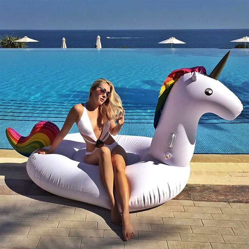 inflatable water swimming ring PVC for adults