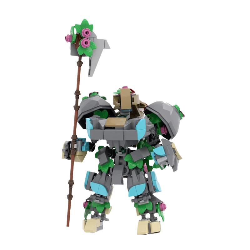 Конструкторы MOC совместимы с Lego Creative Forest Guardian Robotic Puzzle Creative Series External Skeletal Mecha