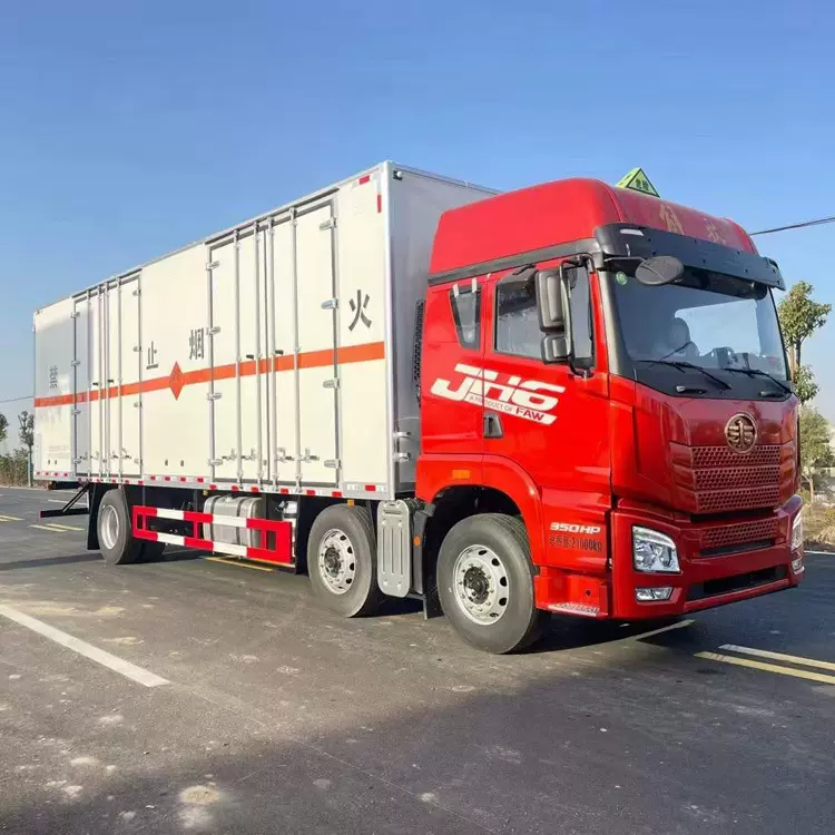 江淮3米危险品厢式车1类危险品厢式运输车厂家报价