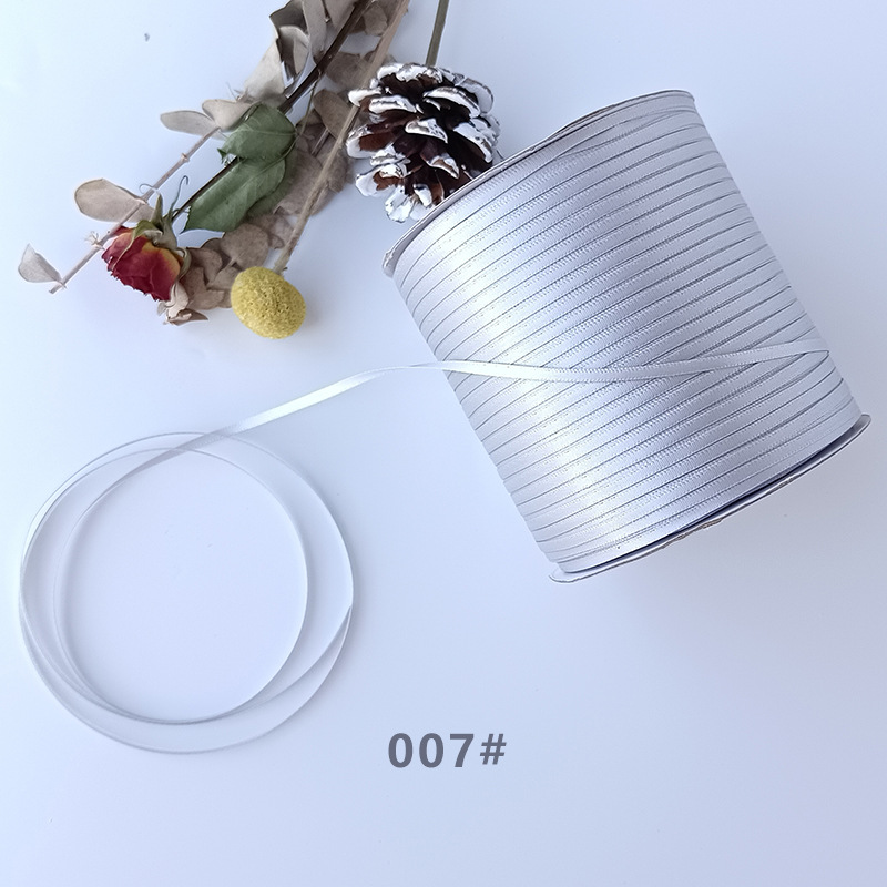 Cifrado 1 punto 0. 3cm3mm de doble cara correa de poliéster correa de color mini arco etiqueta cinta de embalaje al por mayor