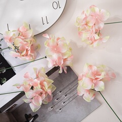 假花INS風繡球花配件仿真花廠家家居裝飾跨境婚慶批發GF15975-1