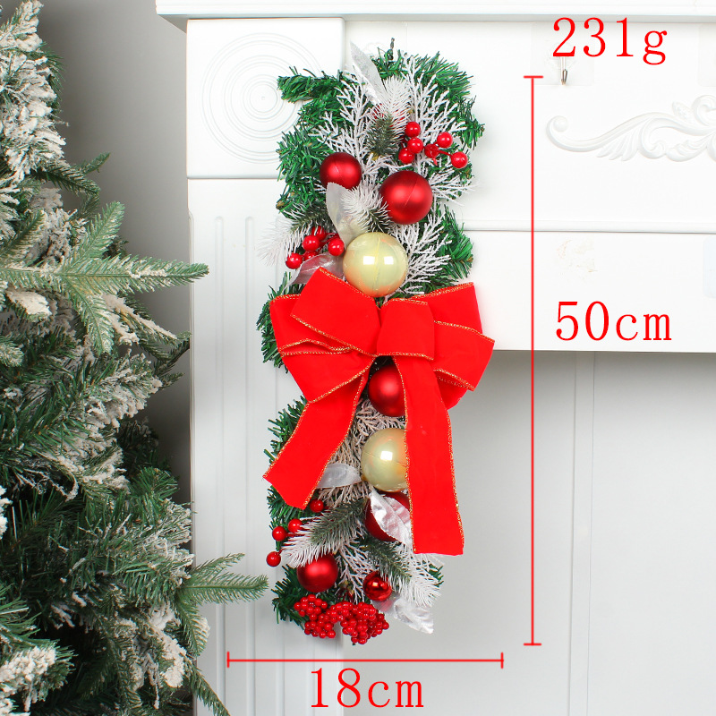 Christmas Fashion Pine Cones Ball Bow Knot Plastic Party Hanging Ornaments 1 Piece display picture 4