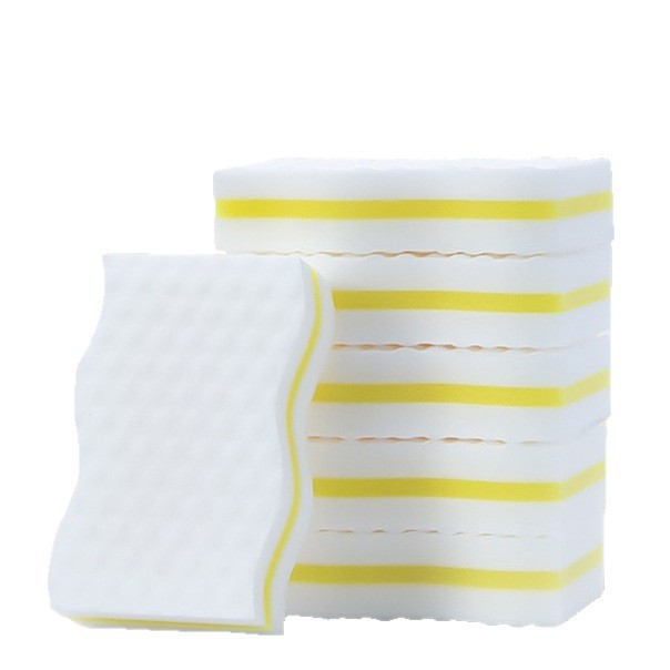 Esponja de lavavajillas, esponja de limpieza mágica para limpiar cubiertos, artículos de cocina, esponja de melamina para descontaminar, artefacto de cepillo de platos.