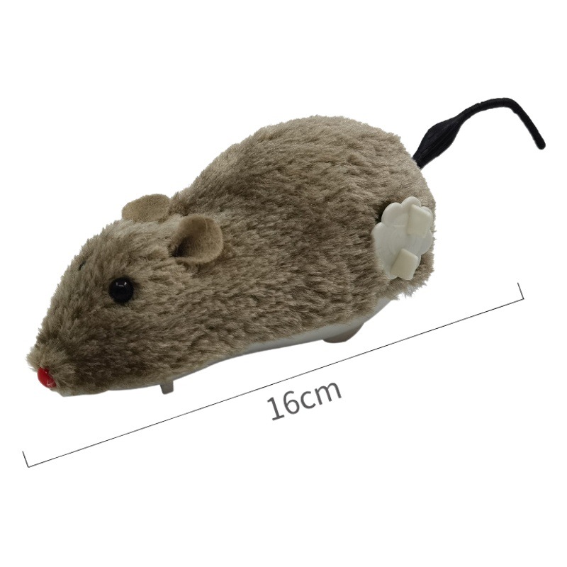 Cross-border Yiwu puesto de suministro de la venta caliente bobinado ratón de felpa ratón mascota perro gato juguete