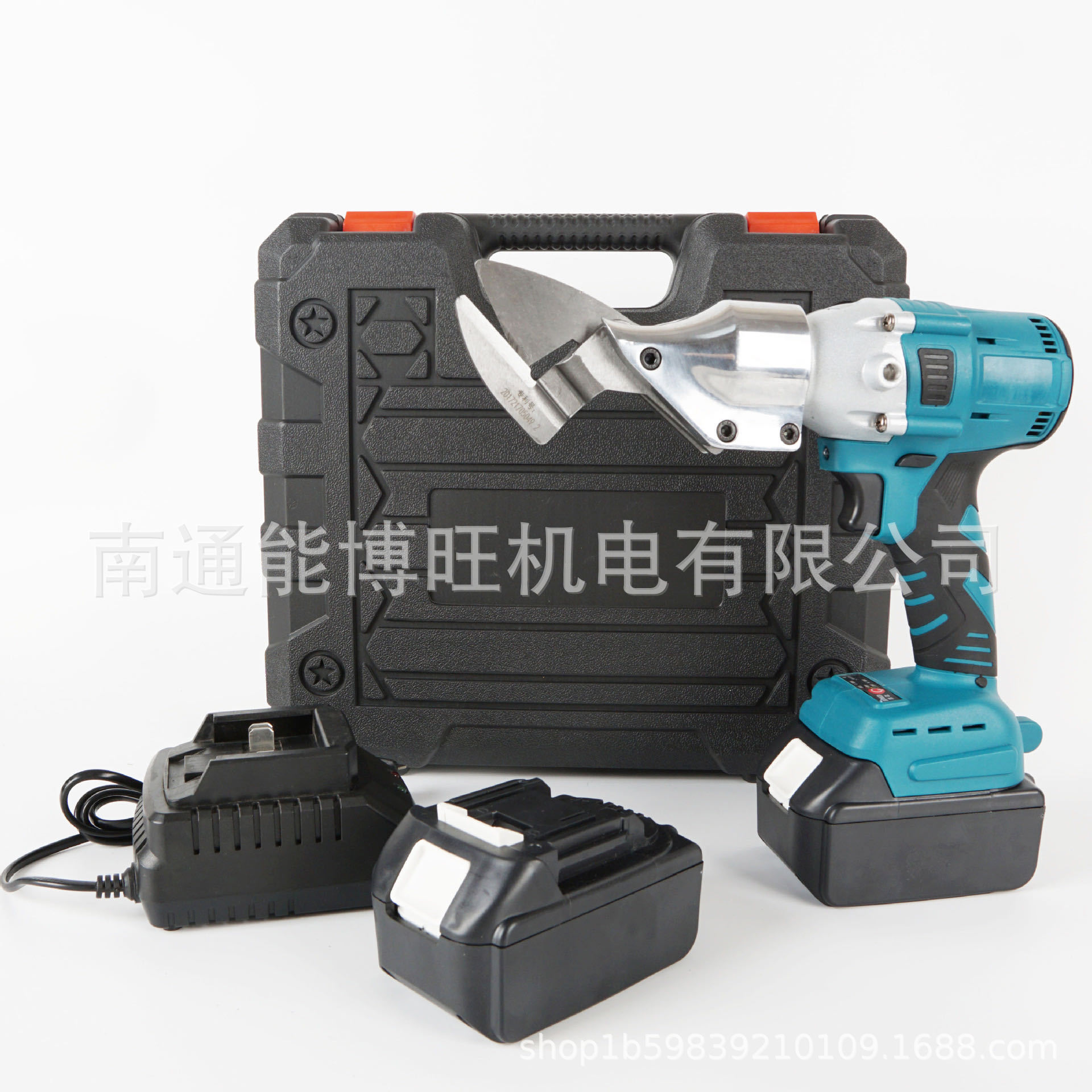 Venta al por mayor tijeras eléctricas de litio tijeras de hierro tijeras de acero de color industrial de mano de alta potencia metal diamante malla hoja tijeras