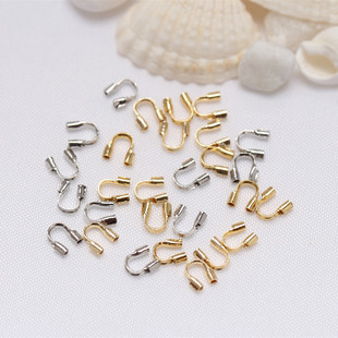 14K����ɫ�R���diy�Ʒ����ֹ����Ͻ�ɫU���o����β����