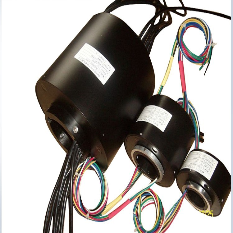 电机滑环导电 内径38机械设备自动化配件旋转接头2 4 6 8路集电环