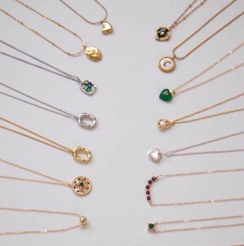 Stall Night Market Jewelry Necklace Women Fashion Design Sense Clavicle Chain Internet Celebrity Live Streaming Accessories Wholesale 