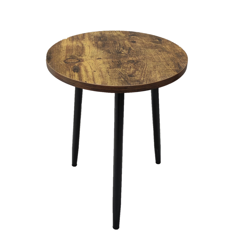 Amazon hierro combinación de madera maciza montaje soporte de flores de una sola capa de pie estante de la olla interior sala de estar mesa redonda estante de almacenamiento