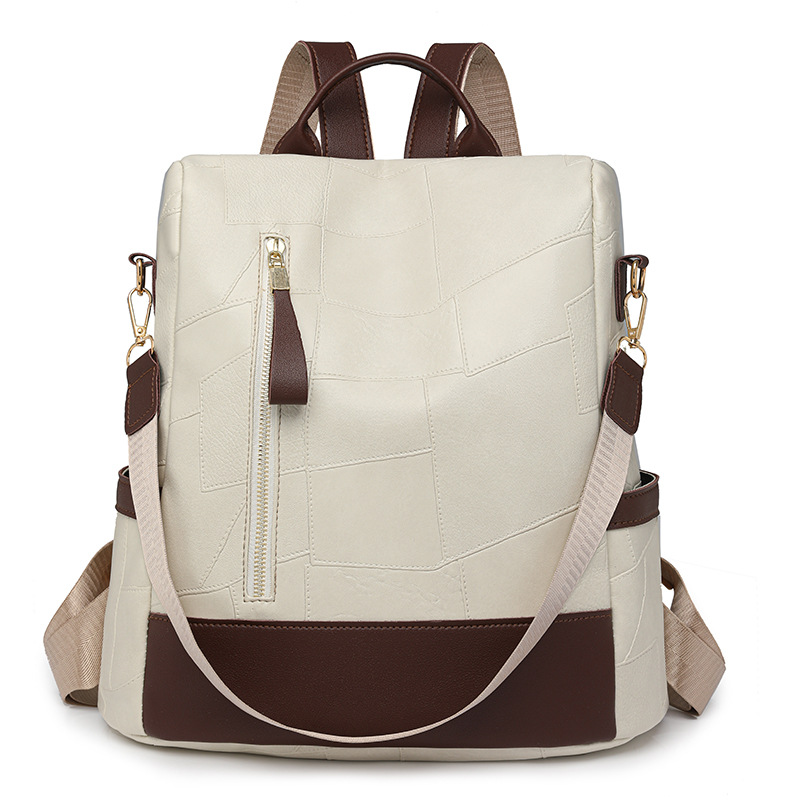 2024 mochila de nuevo estilo mochila para mujer mochila retro de gran capacidad mochila casual simple para mujer mochila para mamá