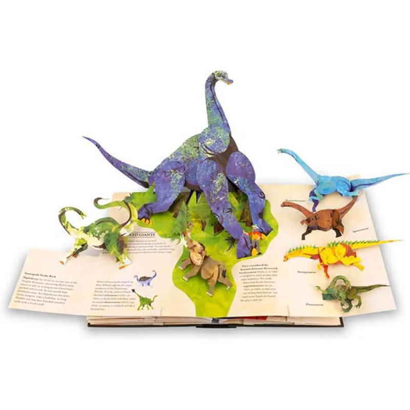 跨境新品3D Encyclopedia Prehistorica Dinosaurs 恐龙百科全书|undefined