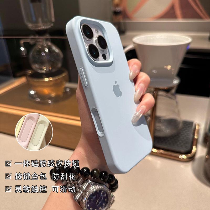 液态硅胶AI一体相机按键适用苹果17promax手机壳16pro防摔13/14套|undefined