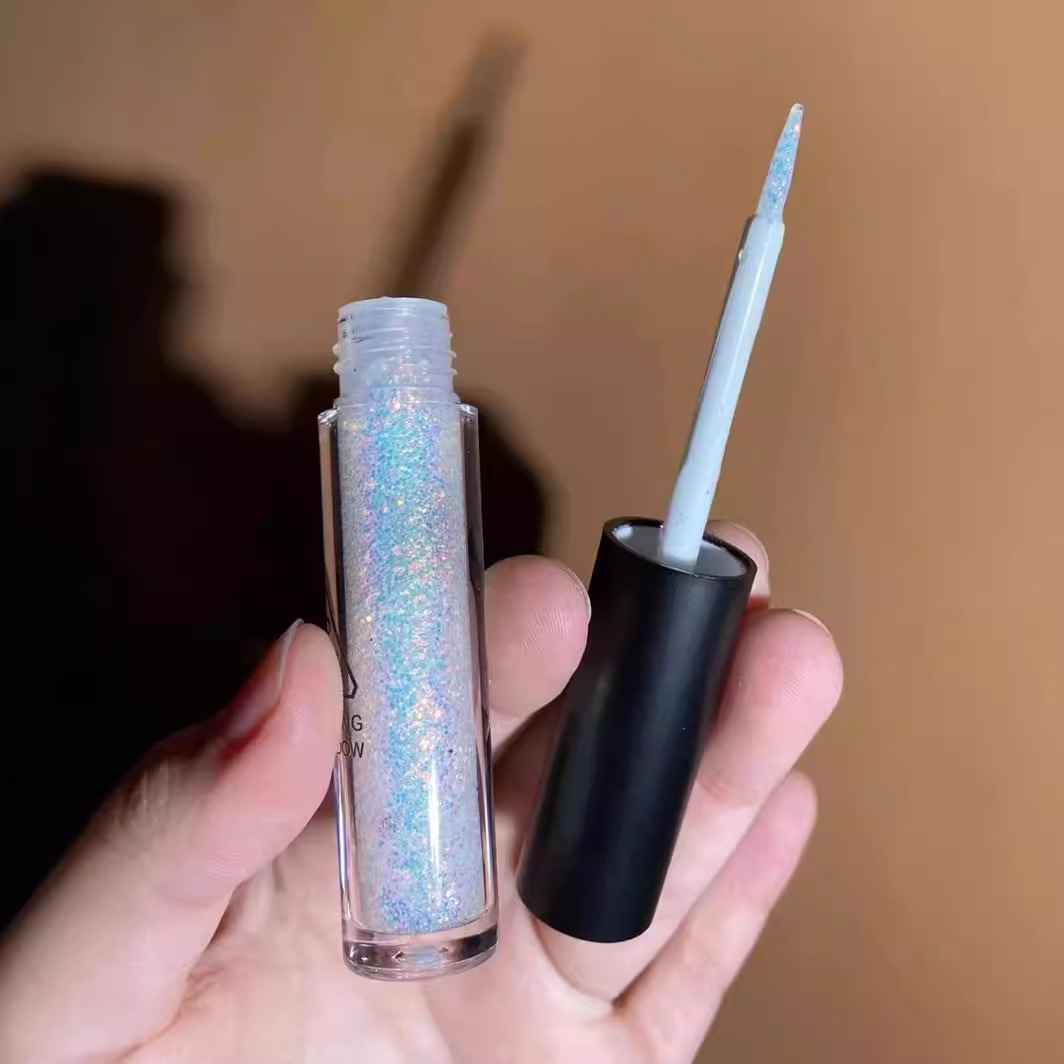 A drop of tear liquid eye shadow glitter sequins lying silkworm pearlescent shiny waterproof high gloss liquid brightening monochrome eye makeup