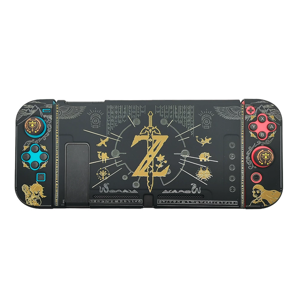 Чехол защитный для Nintendo Switch NSSWITCH, цветная оболочка с впрыском топлива, сенсорная рукоять, защитная крышка