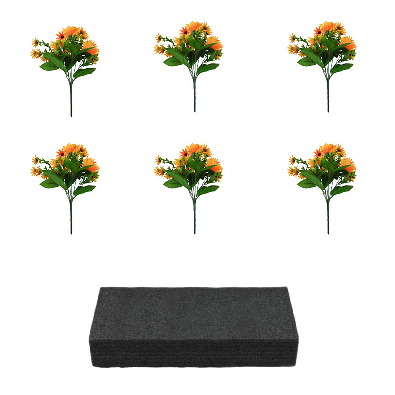 Simulación girasol al por mayor Traje transfronterizo Estilo pastoral Decoración Flor Fotografía Accesorios de fotografía Flor falsa Girasol