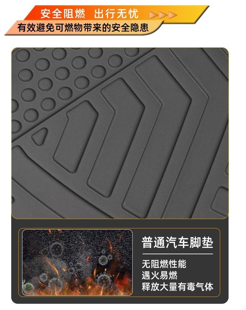 Full coverage floor mats for Tank 300, 400hi4z500hi4t700, double-layer carpet, Great Wall Cannon TPE car floor mats