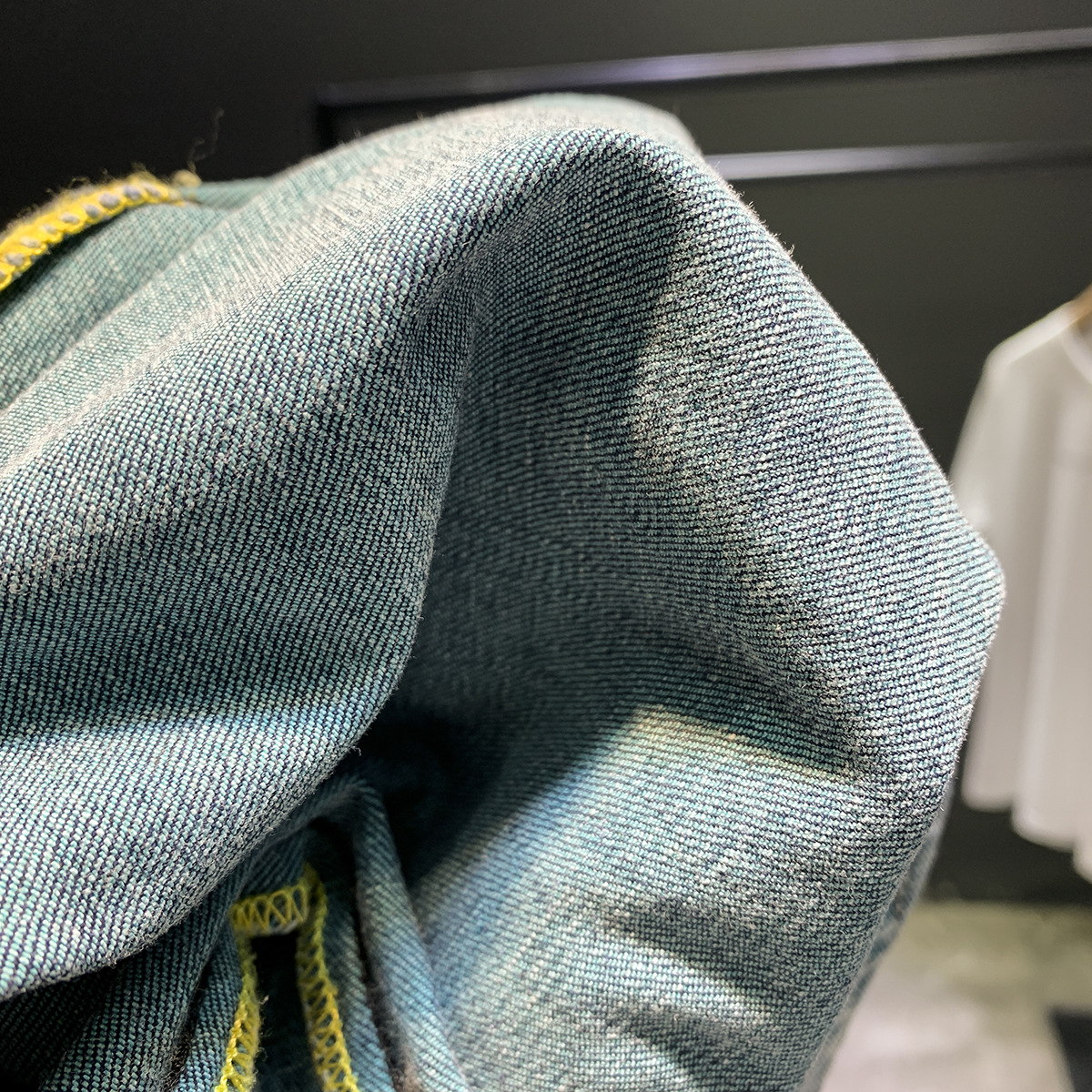 Jean délavé haut de gamme pour hommes, nouvelle marque tendance, élastique, fuselé, polyvalent, coupe ajustée, épais, printemps et automne_voghion.com