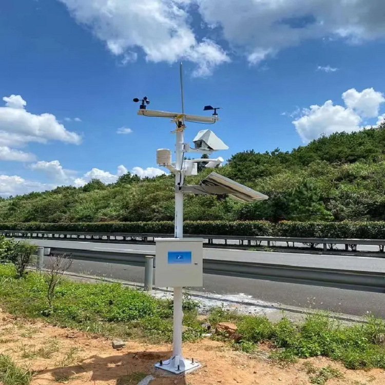 Detector de visibilidad del túnel atmosférico ambiental de la autopista Condición del pavimento y monitor de visibilidad