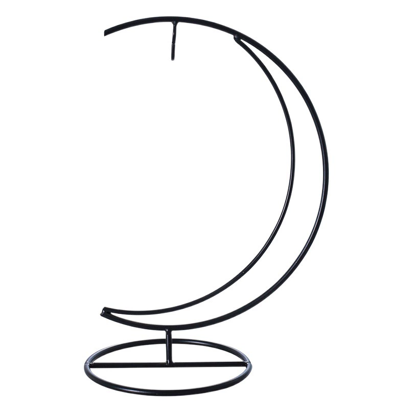 Луна Микро Пейзаж Стеклянная Бутылка Железный Кронштейн Вешалка Для Бутылок Железный Кронштейн Железная Стойка Колыбель Кукла Вешалка