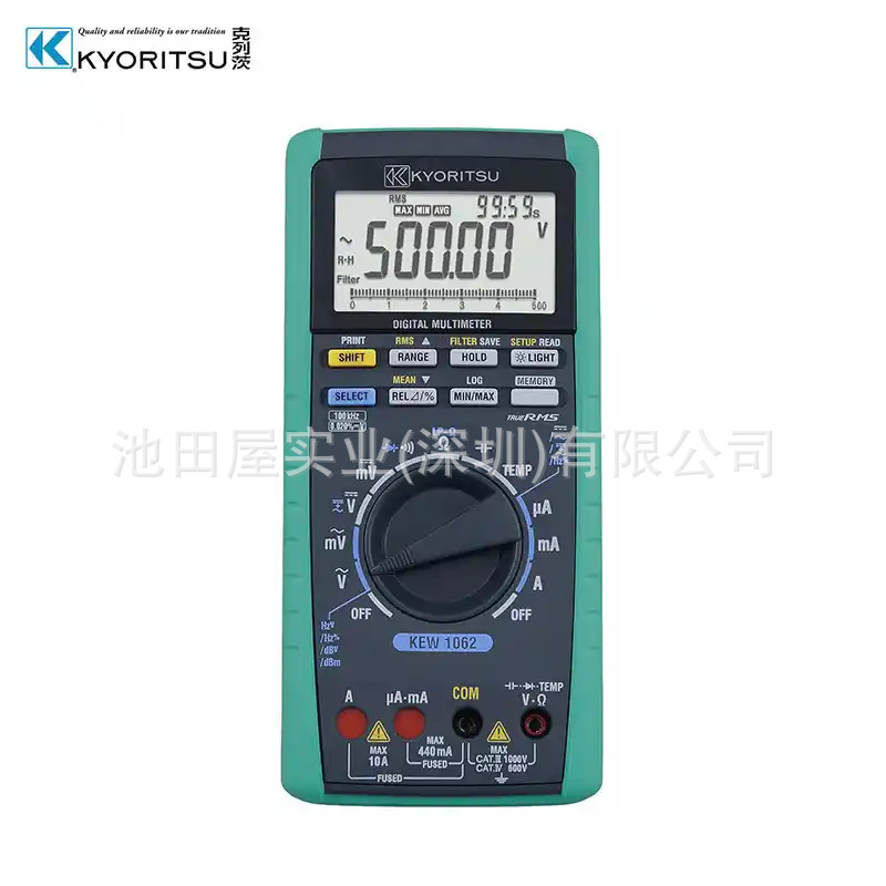 池田屋严选！KYORITSU共立 KEW3125B 高压绝缘电阻表测试仪