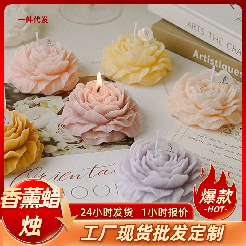 Aromatherapy, candle, Birthday gift, flowered