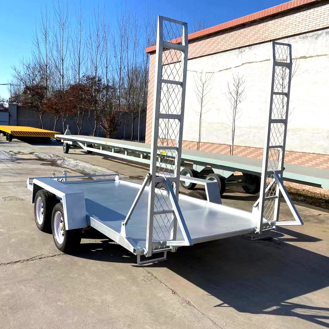 汽车牵引拖车 运输拖挂车 压路机拖车 平板拖车 收割机拖挂车