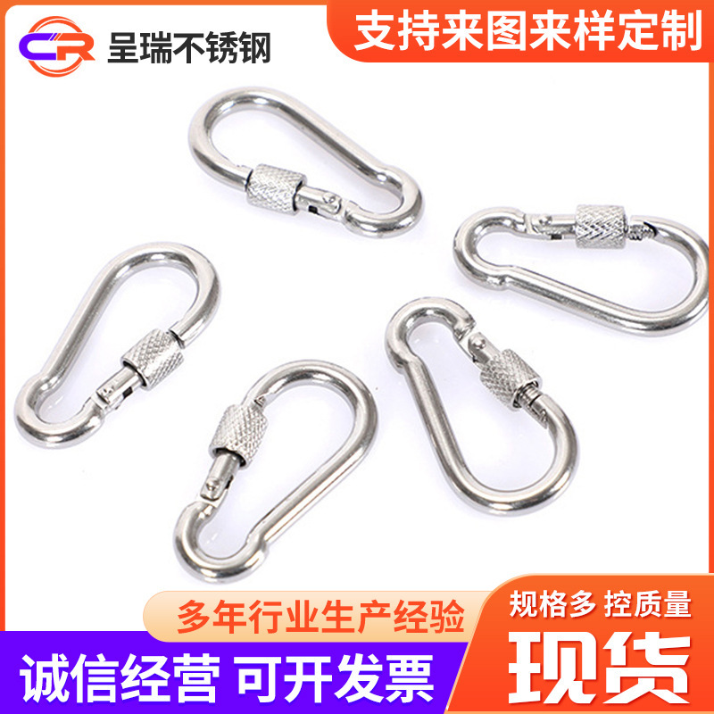 304 stainless steel spring buckle with female