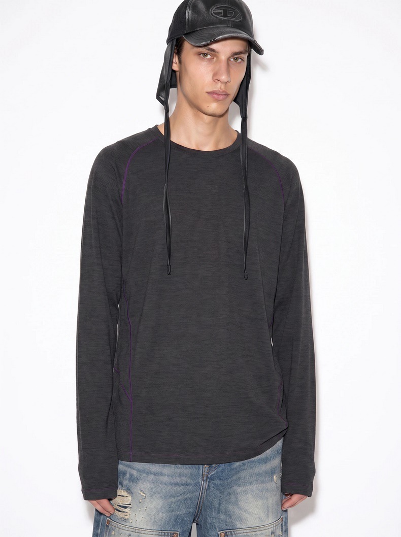 Inflation Color-Block 100g Long-Sleeve Tee