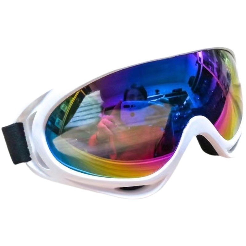 Wholesale Children Adult Men and Women Protective Glasses Windproof Tactical Goggles X400 Outdoor Mountaineering Strap Ski Goggles