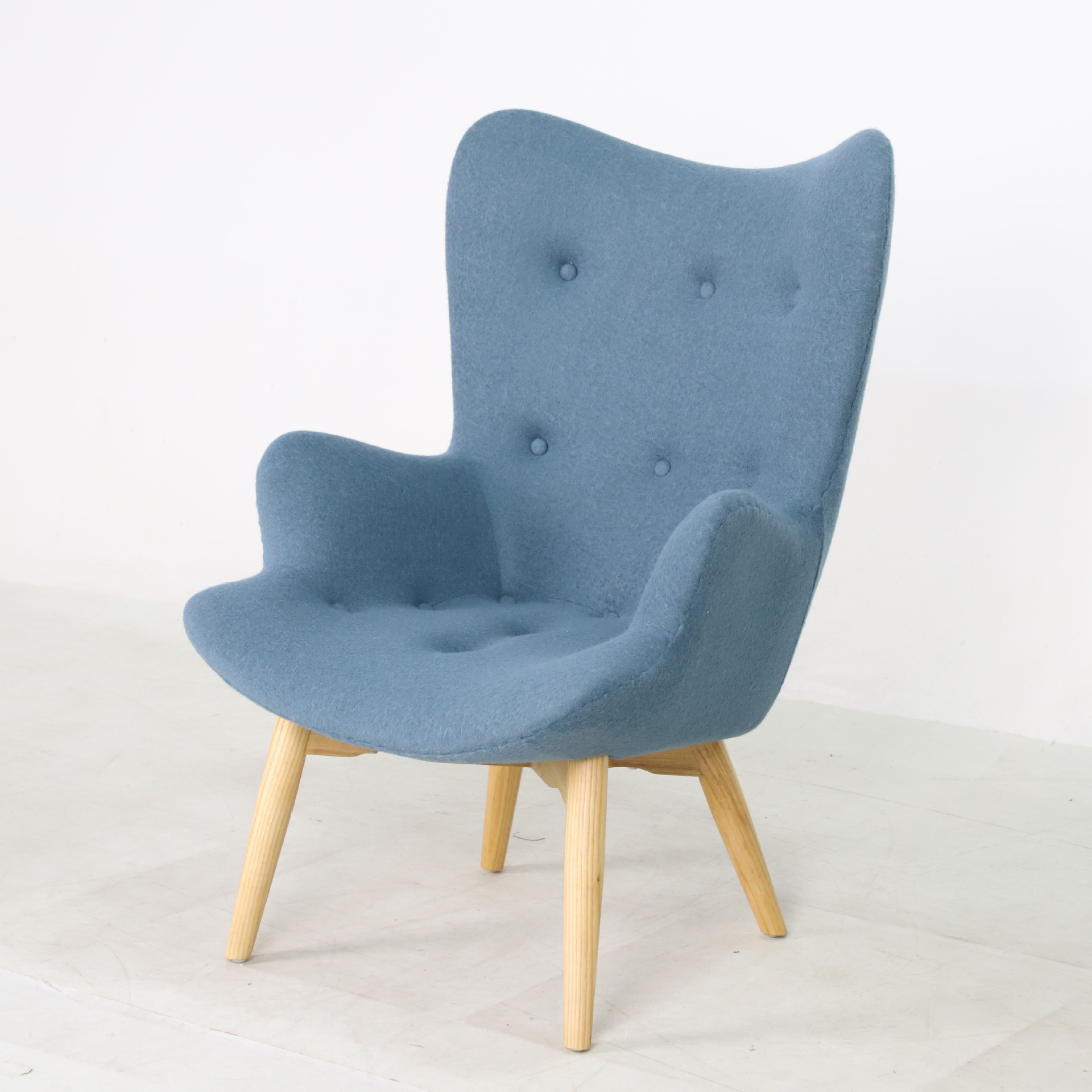 Huang Xiaoxiao silla de ocio taburete de manicuras de paquete blando silla de comedor de madera maciza moderna simple y cómoda