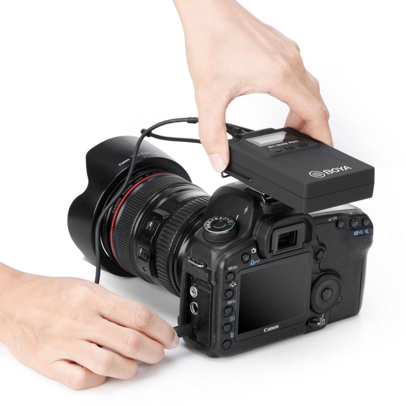 BOYA BOYA WM8 PRO K2 원 드래그 두 SLR 카메라 마이크로 단일 카메라 꿀벌 칼라 클립 마이크