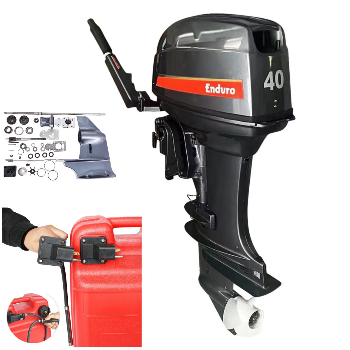 Hot Selling 2 stroke E40XMHL outboard engine 40HP boat motor