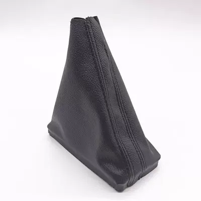 Suitable for Volkswagen Tiguan Gear Lever Cover, Dust Cover, Gear Handle Cover, Automatic Gear Handle Modification, Gear Shift Knob (Sürətlər qutusu və əl tormozu başlıqları) - volkswagen-tiguan12-17-years-black-leather-lever-cover