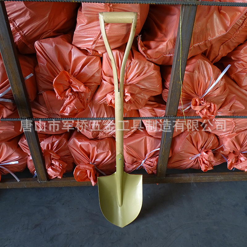 批发非洲埃塞俄比亚市场木柄园艺大铲子农用工具户外农具铁锹