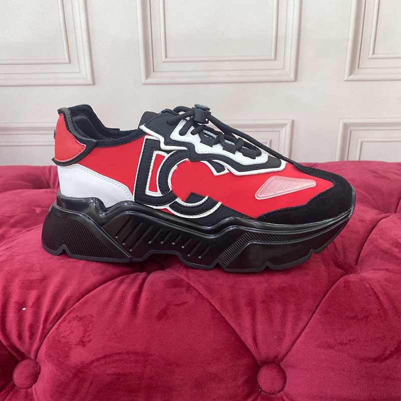 Comercio exterior estación Europea 2023 nueva piel de vaca transpirable zapatos malla plataforma versátil aumento la altura zapatilla deporte ocasional los hombres y las mujeres