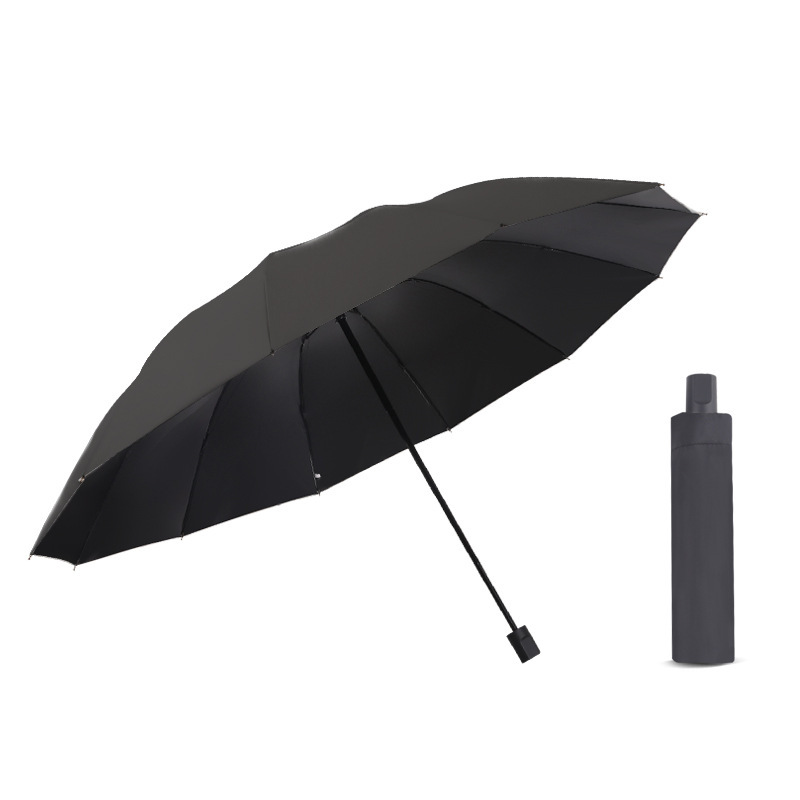 雨伞超大3-5人加大加厚加固抗风暴雨折叠手动双人超大号晴雨伞|undefined