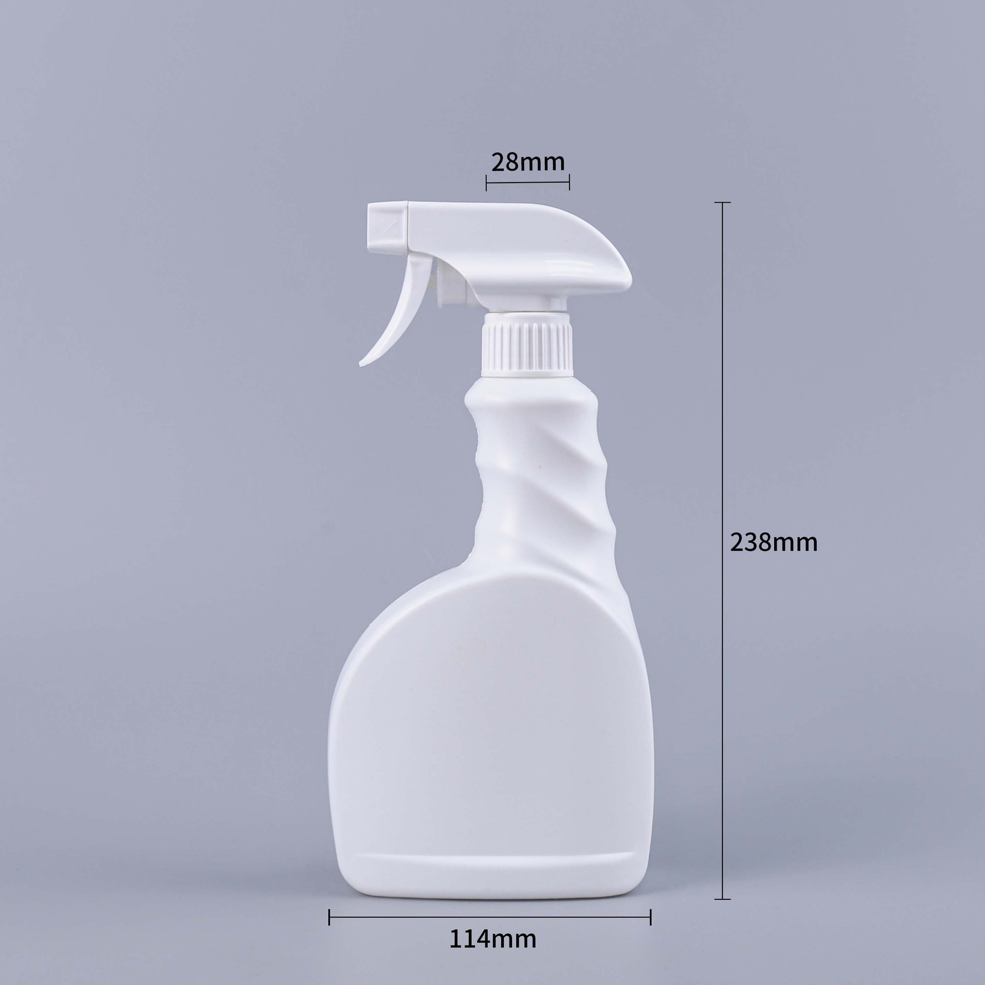 Botella de 500 ml para quitar manchas de aceite, descuento por cantidad, botella de spray antibacteriana y para eliminar ácaros, botella de spray de plástico multiusos, botella de spray de 500 ml.