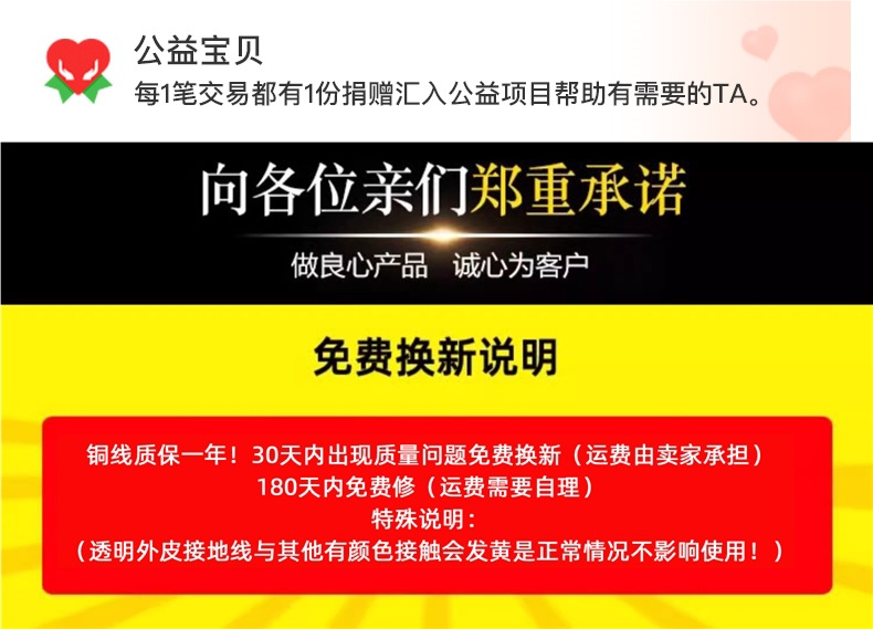 Qande Car Battery Cable Jumper Cable Alligator Clip Battery Connection Cable Grounding Jumper Cable
