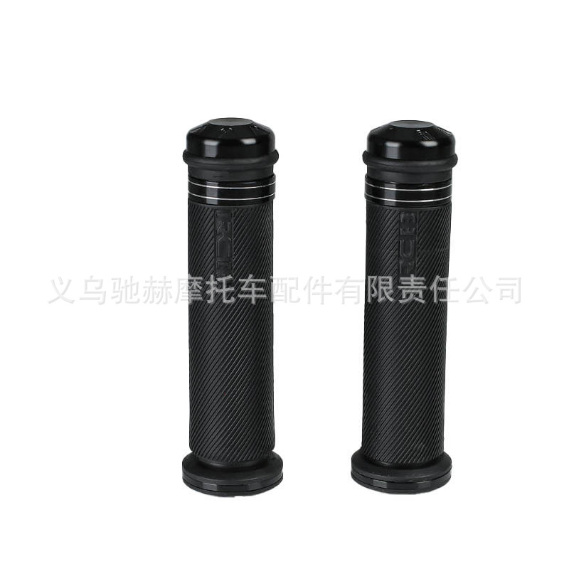 Directly Supplied from the Manufacturer, Motorcycle Modified Rcb Aluminum Alloy Handlebar Rubber Grips, Shock-Absorbing, Wear-Resistant, Anti-Fall, Anti-Slip Rubber Handlebars