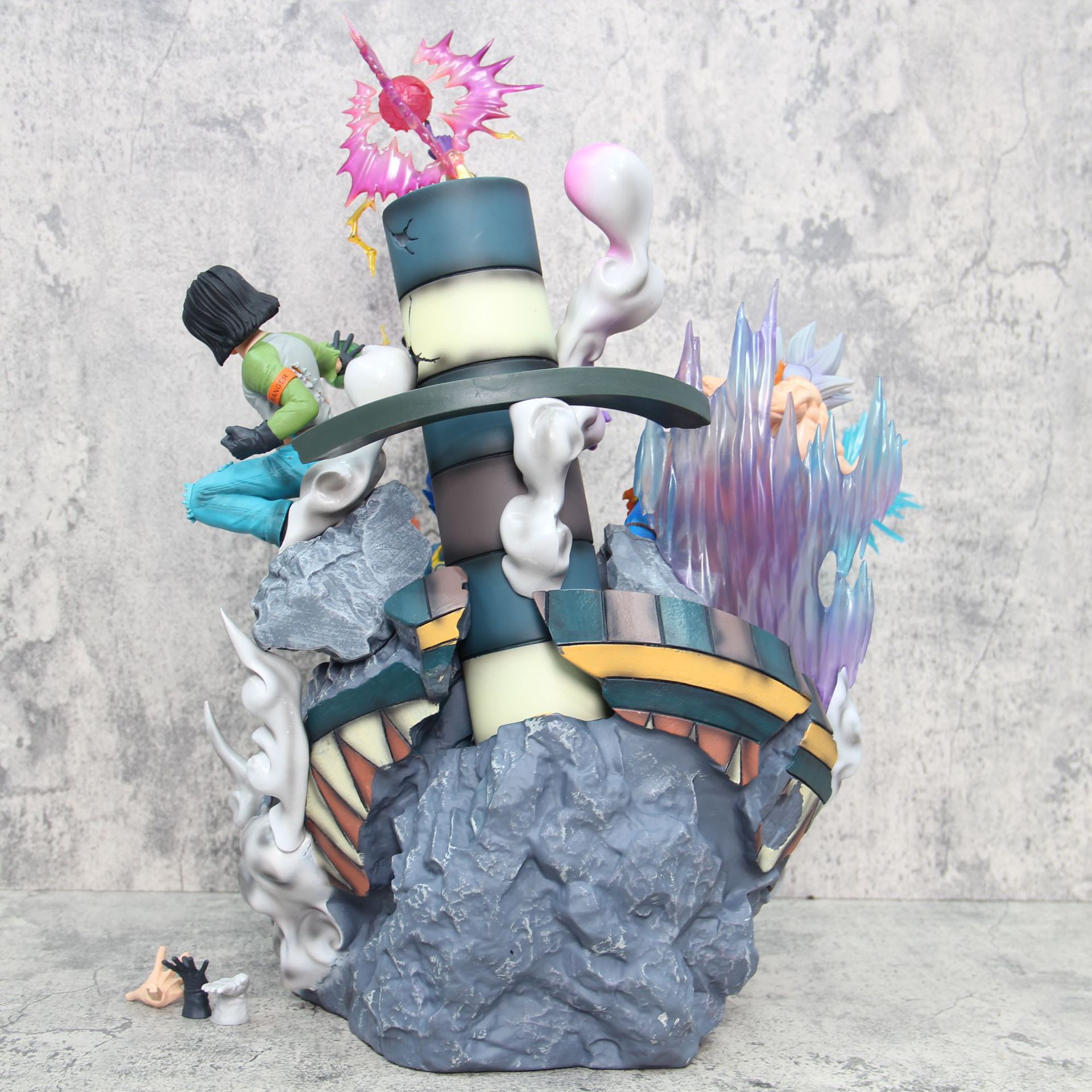 超大号手办七龙珠力量大会孙悟空贝吉塔弗利萨17号模型摆件