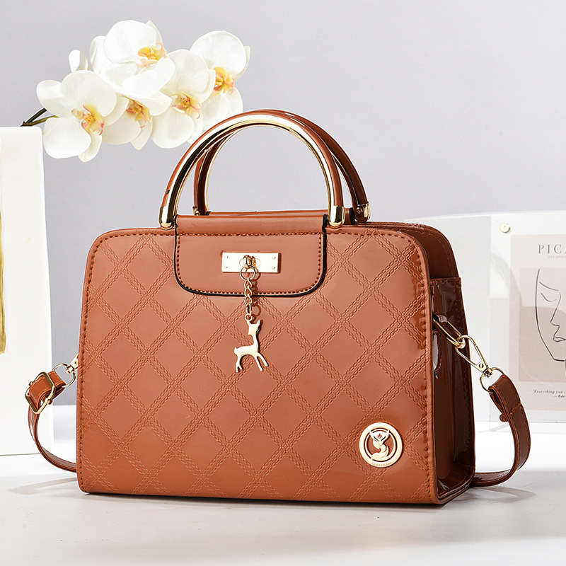 Bolsas de mujer de comercio exterior transfronterizo bolsas de mano de alto nivel de color sólido bolsas de mano de hombro