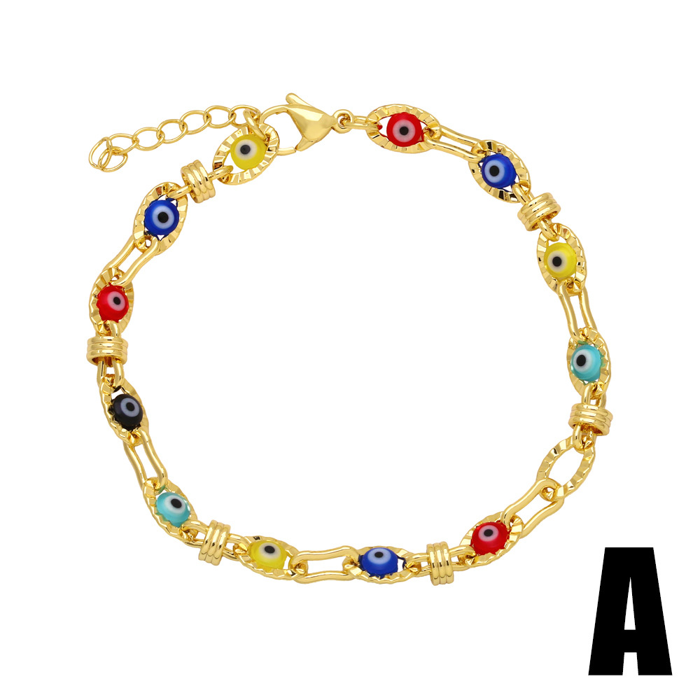 Fashion Geometric Copper Plating Bracelets 1 Piece