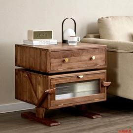 实木床;斗柜;床头柜