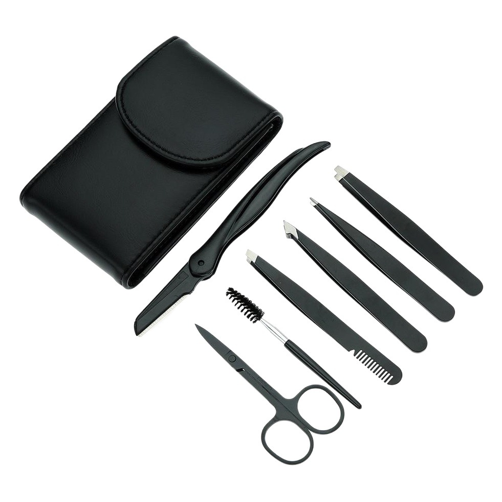 Cuchillo de cejas, anti-rayado, juego de herramientas de belleza súper rentable, peine de cejas, corte de cejas, artefacto de afeitado, pinzas, pinzas para cejas al por mayor