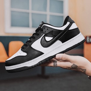 Putian Aj Low-Top Casual Sports Shoes Black and White Panda Dunk Skateboard Shoes Sb Couple Trendy Shoes Factory Direct Supply Cross-Border