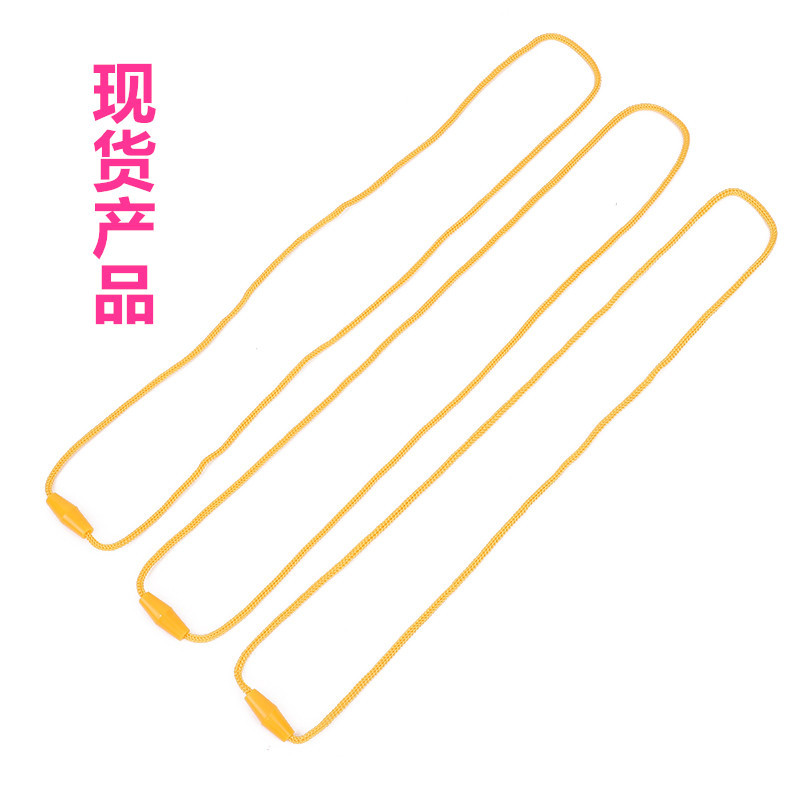 现货直销电子产品玩具口哨电筒可拆卸安全扣圆形便宜挂绳